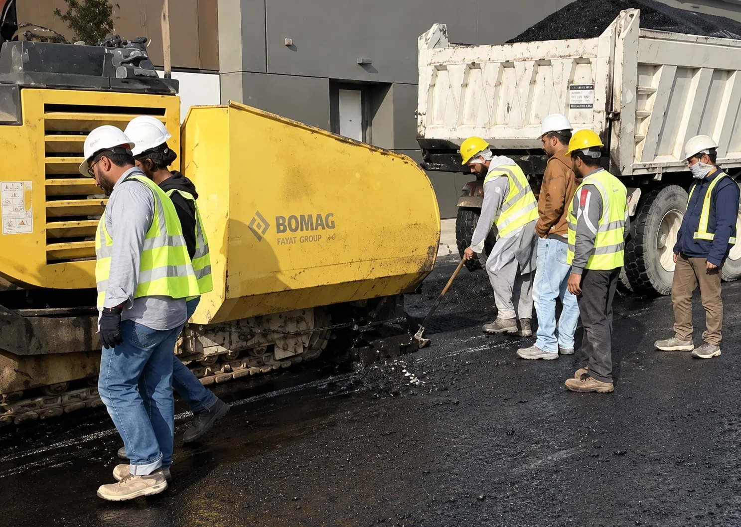 Asphalt Works — Tibah Airports, PMIA Expansion Terminal 2